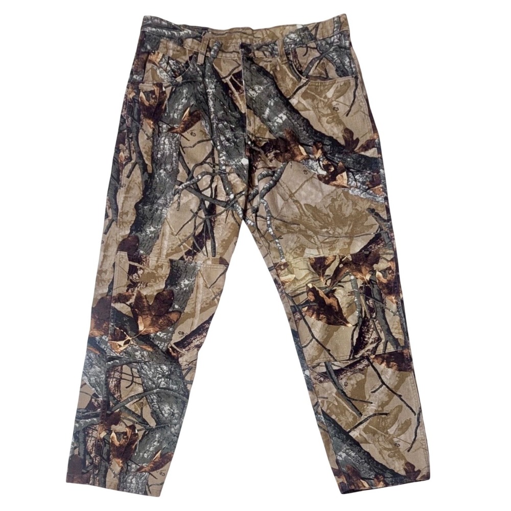 Wrangler Camo Fusion 3D Hunting PantsSz 36x30 (28 actual) Camouflage Mens Jeans
